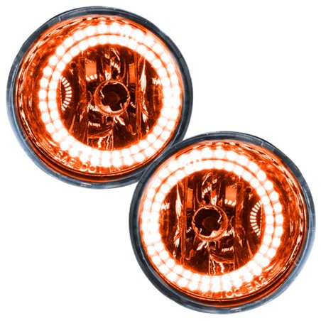 Oracle Lighting 04-15 Nissan Titan Pre-Assembled LED Halo Fog Lights -Amber