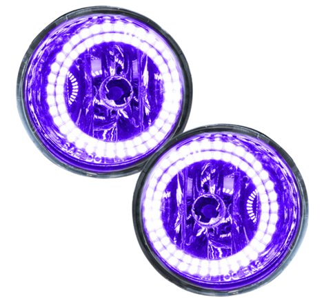 Oracle Lighting 04-15 Nissan Titan Pre-Assembled LED Halo Fog Lights -UV/Purple