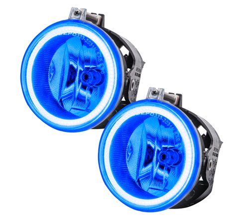 Oracle Lighting 11-16 Jeep Patriot Pre-Assembled LED Halo Fog Lights -Blue