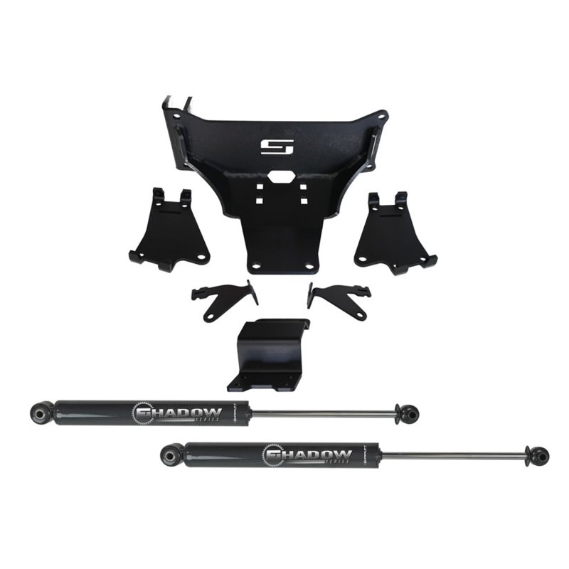 Superlift 05-22 Ford F-250/F-350 4WD Dual Steering Stabilizer Kit w/ Superlift Shocks (No Lift Req)