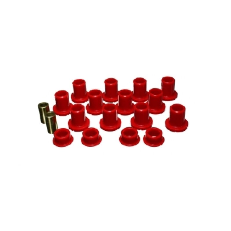 Energy Suspension Polaris RZR XP 1000 Front Control Arm Bushings - Red