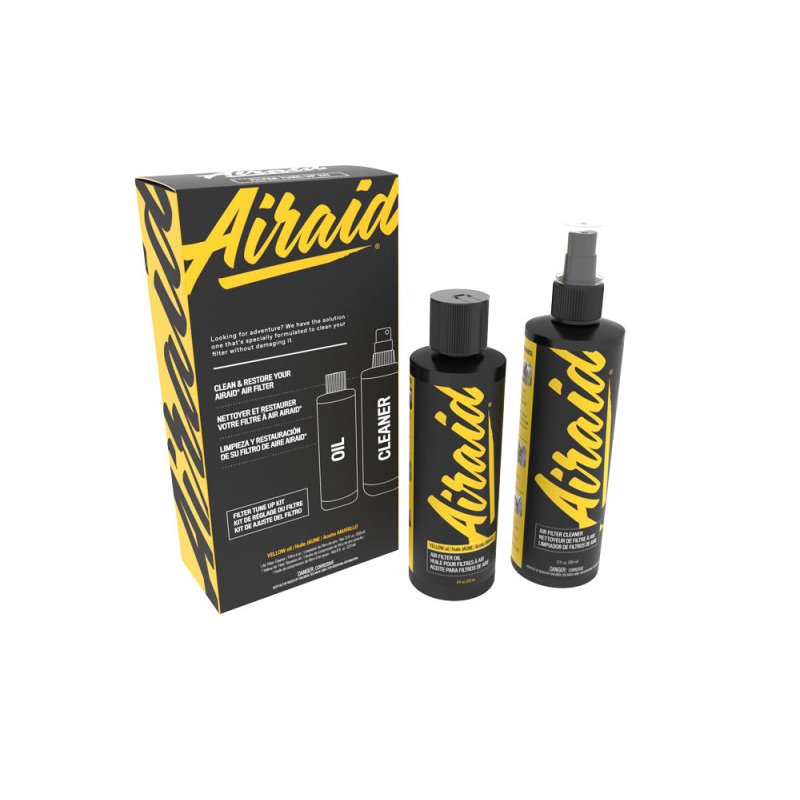 Airaid Renew Kit - 12oz Cleaner / 8oz Squeeze Oil - Yellow