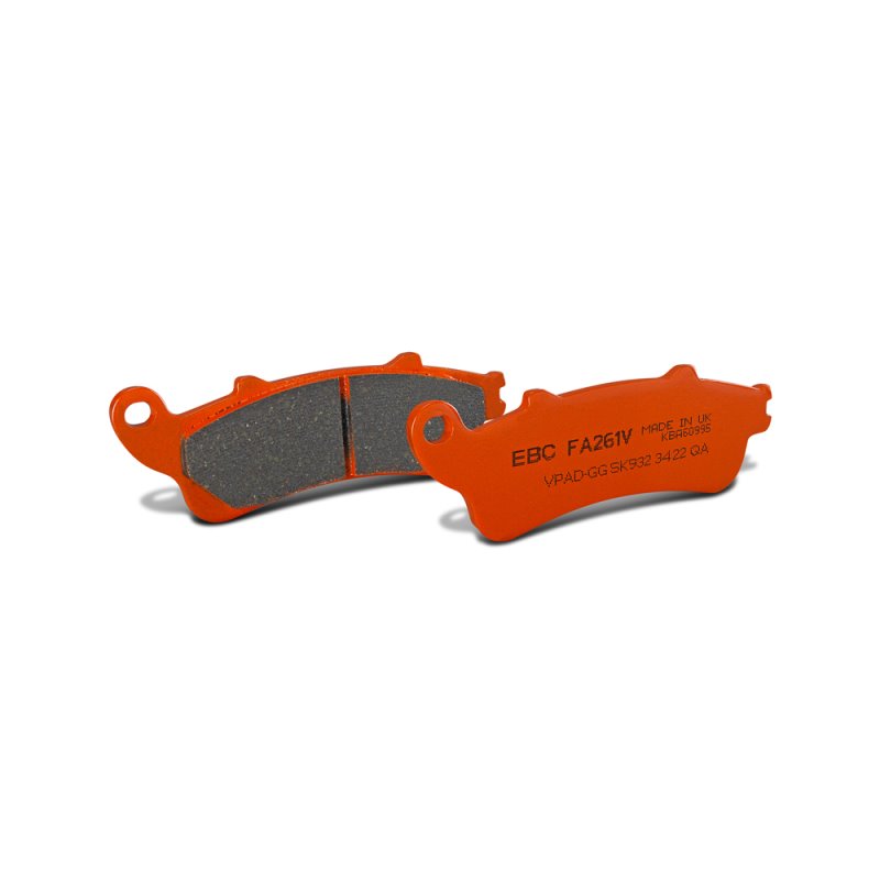 EBC GMA Calipers 4 Piston Model F Semi-Sintered Vee Brake Pad