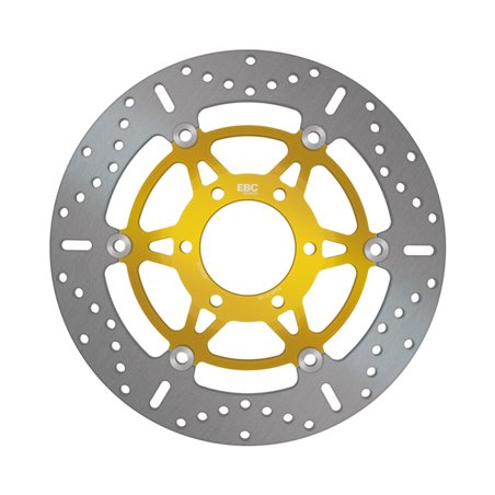 EBC 97-98 Triumph Hinckley Speed Triple T509 EFI (6 Bolt Front) Frt Left/Right Standard Brake Rotor