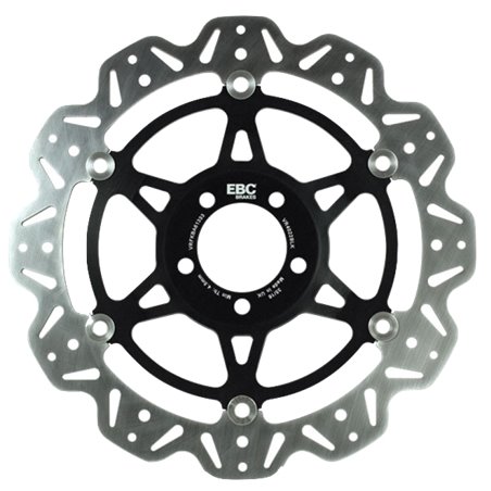 EBC 95-98 Honda CBR 600 F3/SJR/SE Front Left/Right Vee Floating Black Rotor