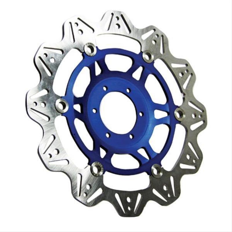 EBC 95-98 Honda CBR 600 F3/SJR/SE Front Left/Right Vee Floating Blue Rotor