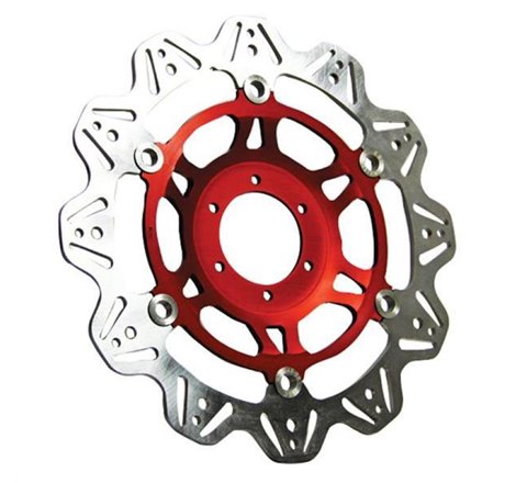 EBC 95-98 Honda CBR 600 F3/SJR/SE Front Left/Right Vee Floating Red Rotor