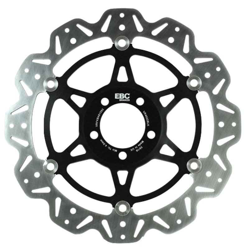 EBC 96-98 Suzuki GSF 600 Bandit Front Left/Right Vee Floating Black Rotor