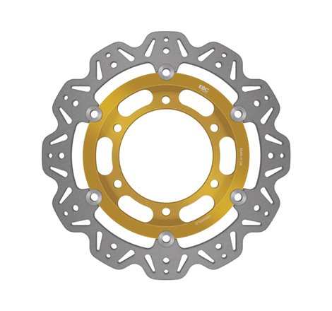 EBC 1992 Triumph Hinckley Daytona 750 3 cyl Front Left/Right Vee Floating Gold Rotor