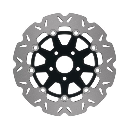 EBC 2000 Victory Sport Cruiser Front Left/Right Vee Floating Black Rotor