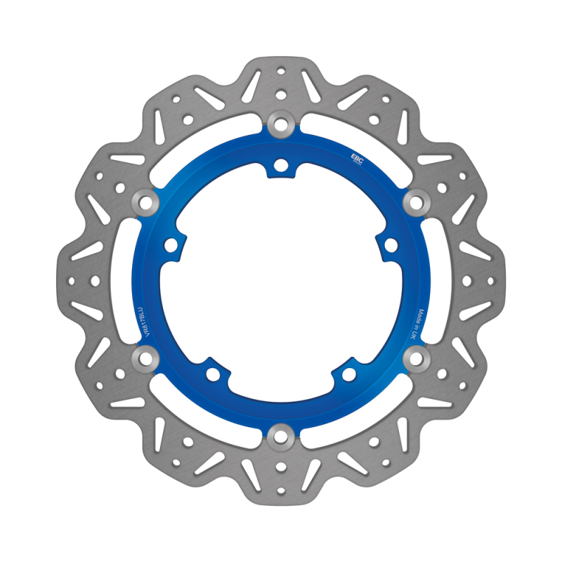 EBC 10-11 Triumph Hinckley Sprint GT 1050cc/ABS Front Left/Right Vee Floating Blue Rotor