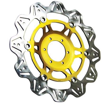 EBC 08-10 Ducati 848 Radial 2 Pad Caliper Front Left/Right Vee Floating Gold Rotor