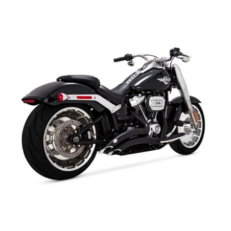 Vance & Hines HD Ftby/Brkout 18-22 Br 2-2 Black PCX Full System Exhaust