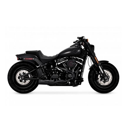 Vance & Hines HD Softail Fat Bob 18-22 HO 2-1 Black PCX Full System Exhaust