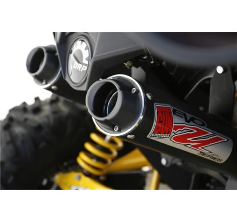 Big Gun 13-18 CAN AM MAVERICK 1000/XMR/MAX EVO U Series Dual Slip On Exhaust