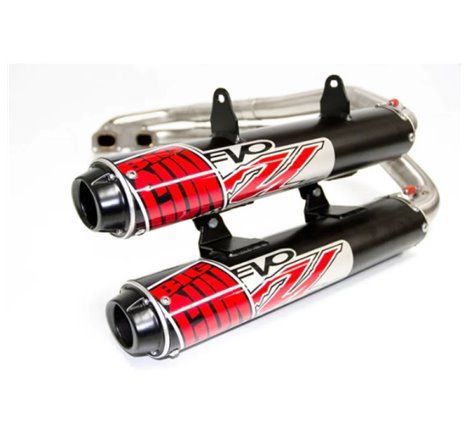 Big Gun 16-23 Polaris GENERAL 1000 EVO U Series Dual Full Syst Exhaust