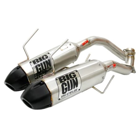 Big Gun 13-18 CAN AM MAVERICK 1000/XMR/MAX EXO Stainless 3/4 Dual Syst Exhaust