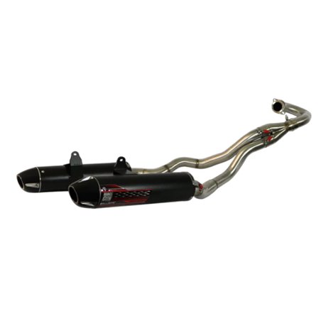 Big Gun 15-23 Yamaha RAPTOR 700 Ballistic Series Dual Full System Exhaust