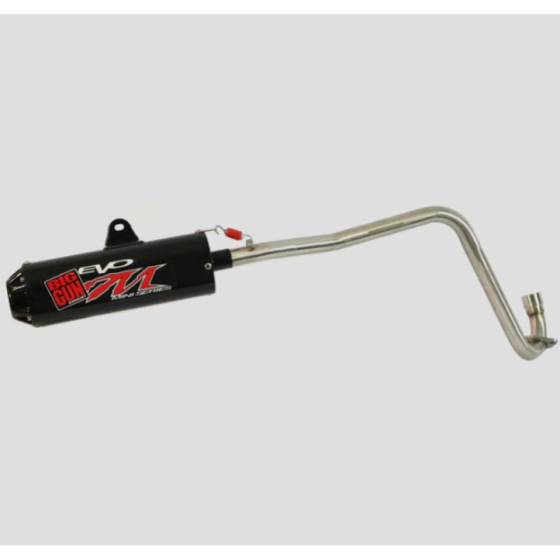 Big Gun 19-23 Honda CRF 110F Evo M Series Black Out Full System Exhaust