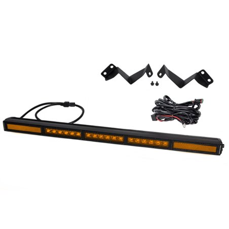 Diode Dynamics 16-21 Toyota Tacoma SS30 Stealth Lightbar Kit - Amber Combo