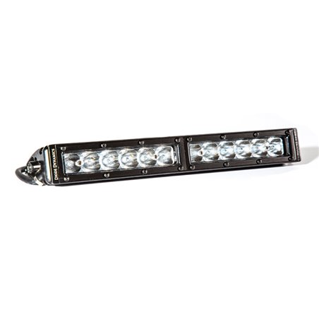 Diode Dynamics 12 In LED Light Bar Single Row Straight Clear Driving Each Stage Series