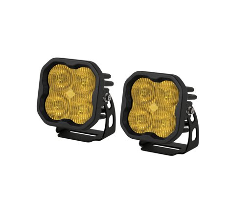 Diode Dynamics SS3 LED Pod Pro - Yellow SAE Fog Standard (Pair)