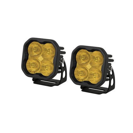 Diode Dynamics SS3 LED Pod Pro - Yellow SAE Fog Standard (Pair)