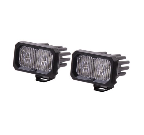 Diode Dynamics Stage Series 2 In LED Pod Pro - White Fog Standard ABL (Pair)