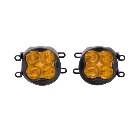 Diode Dynamics SS3 LED Pod Max Type B Kit - Yellow SAE Fog