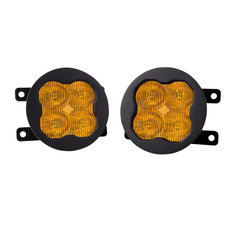 Diode Dynamics SS3 LED Pod Max Type A Kit - Yellow SAE Fog