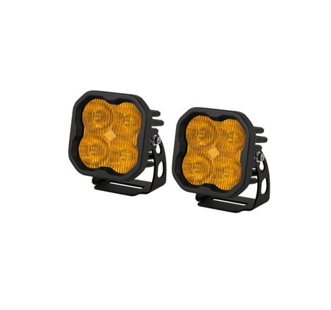 Diode Dynamics SS3 LED Pod Max - Yellow SAE Fog Standard (Pair)