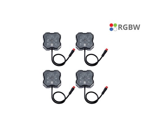 Diode Dynamics Stage Series RGBW LED Rock Light (4-pack)