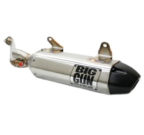 Big Gun 06-12 Kawasaki BRUTE FORCE 650 IRS EXO Stainless Slip On Exhaust