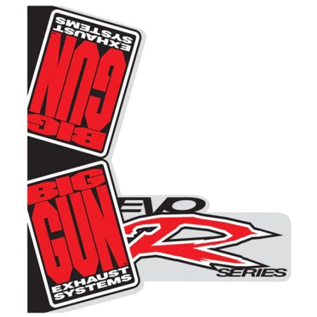 Big Gun EVO R Muffler Wrap Decal