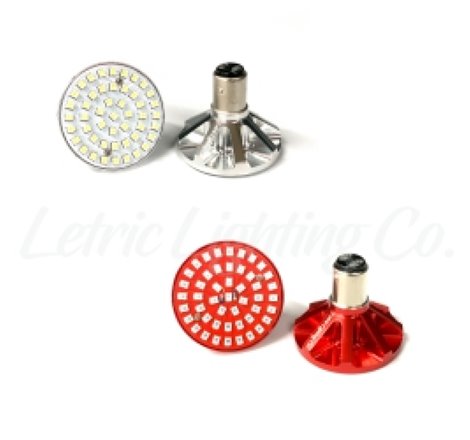 Letric Lighting Premium Front Rear Turn Signal Combot Kit - White/ Amber & Red/Red