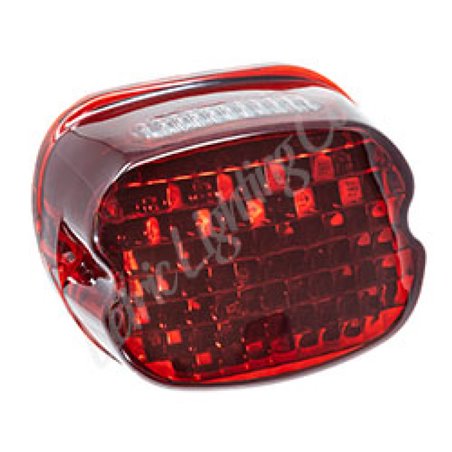 Letric Lighting 2022+ Low Rider ST Models Slantback LED Taillights - Red