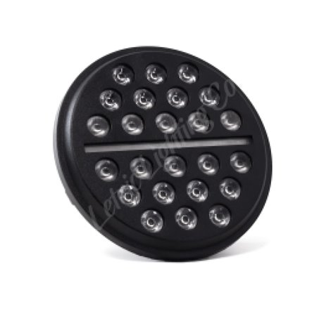 Letric Lighting 7? LED Black Buck-Shot Style multi-mini Headlight