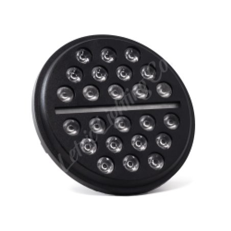 Letric Lighting 7? LED Black Buck-Shot Style multi-mini Headlight