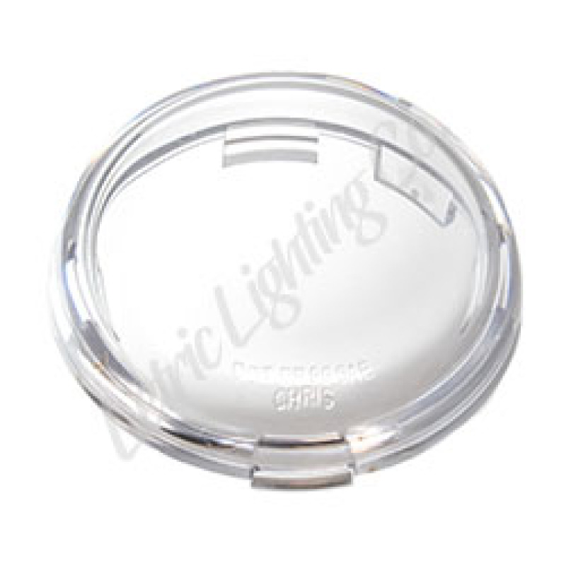 Letric Lighting Clear Bullet Turn Signal Lenses 2in