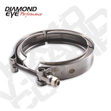 Diamond Eye CLAMP V 3.75in NOMINAL FITS CHEVY 6.5L STOCK TURBO