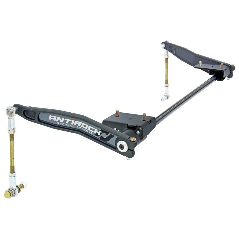 RockJock JL/JT Antirock Sway Bar Kit Front Forged Arms Steel Brackets .850in Bar