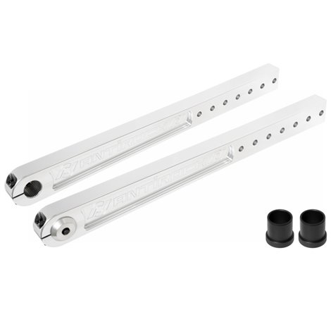 RockJock Antirock Aluminum PreRunner Arms 21in-27in Long C-C 35 Spline w/ Hardware