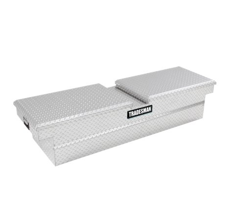 Tradesman Aluminum Gull Wing Cross Bed Truck Tool Box (70in.) - Brite