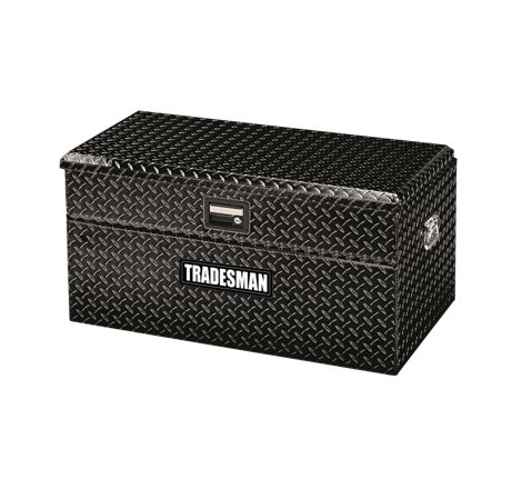 Tradesman Aluminum Flush Mount Truck Tool Box (40in.) - Black