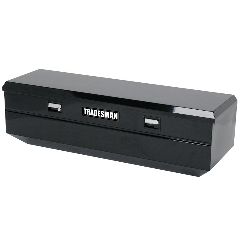 Tradesman Steel Flush Mount Truck Tool Box (48in.) - Black