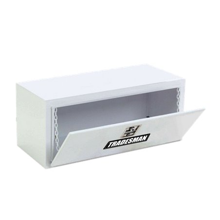 Tradesman Steel Flush Mount Truck Tool Box (48in.) - White