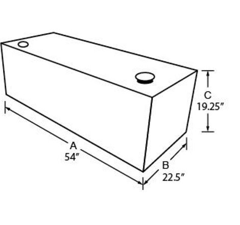 Tradesman Steel Full Size Rectangular Liquid Storage Tank - White