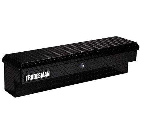 Tradesman Aluminum Side Bin Truck Tool Box w/Push Button (48in.) - Black