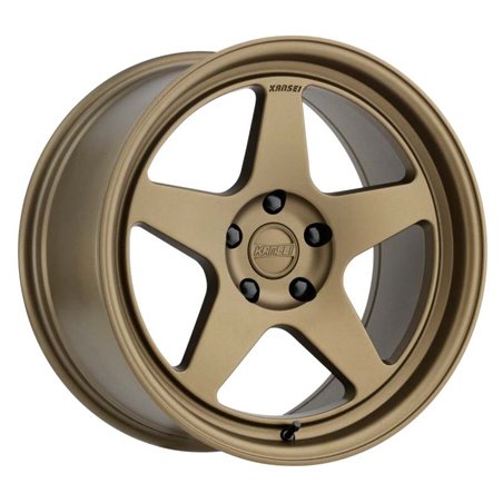 Kansei K12B Knp 17x9in / 5x114.3 BP / 22mm Offset / 73.1mm Bore - Bronze Wheel