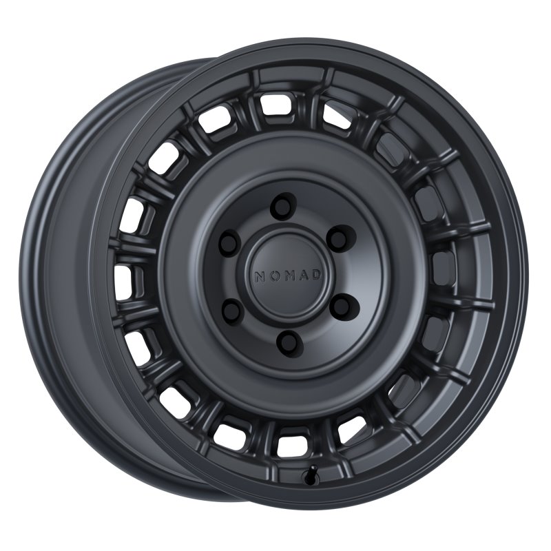 Nomad N502DU Arvo 17x8.5in / 6x139.7 BP / 0mm Offset / 106.1mm Bore - Dark Gunmetal Wheel